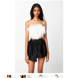 Par violet flora tribute bustier